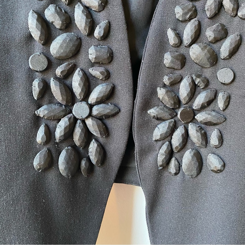 karen kane bead studded vest M - Picture 8 of 8